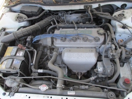 2001 HONDA ACCORD LX WHITE 2.3L AT A16378